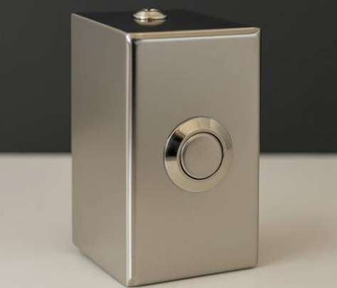 Botoeira de acionamento em inox com botão